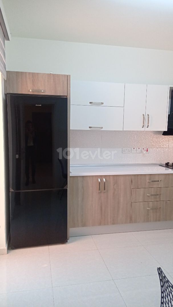 Stylishly designed in a central location in Yenişehir region, 2+1 furnished penthouse with unique views.   ** 