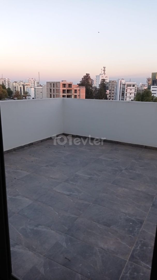LARGE AND SPACIOUS PENTHOUSE FOR RENT IN A PERFECT LOCATION IN NEWŞEHİR, WHERE YOU CAN SEE LEFKOŞA FROM EVERY DIRECTION ** 