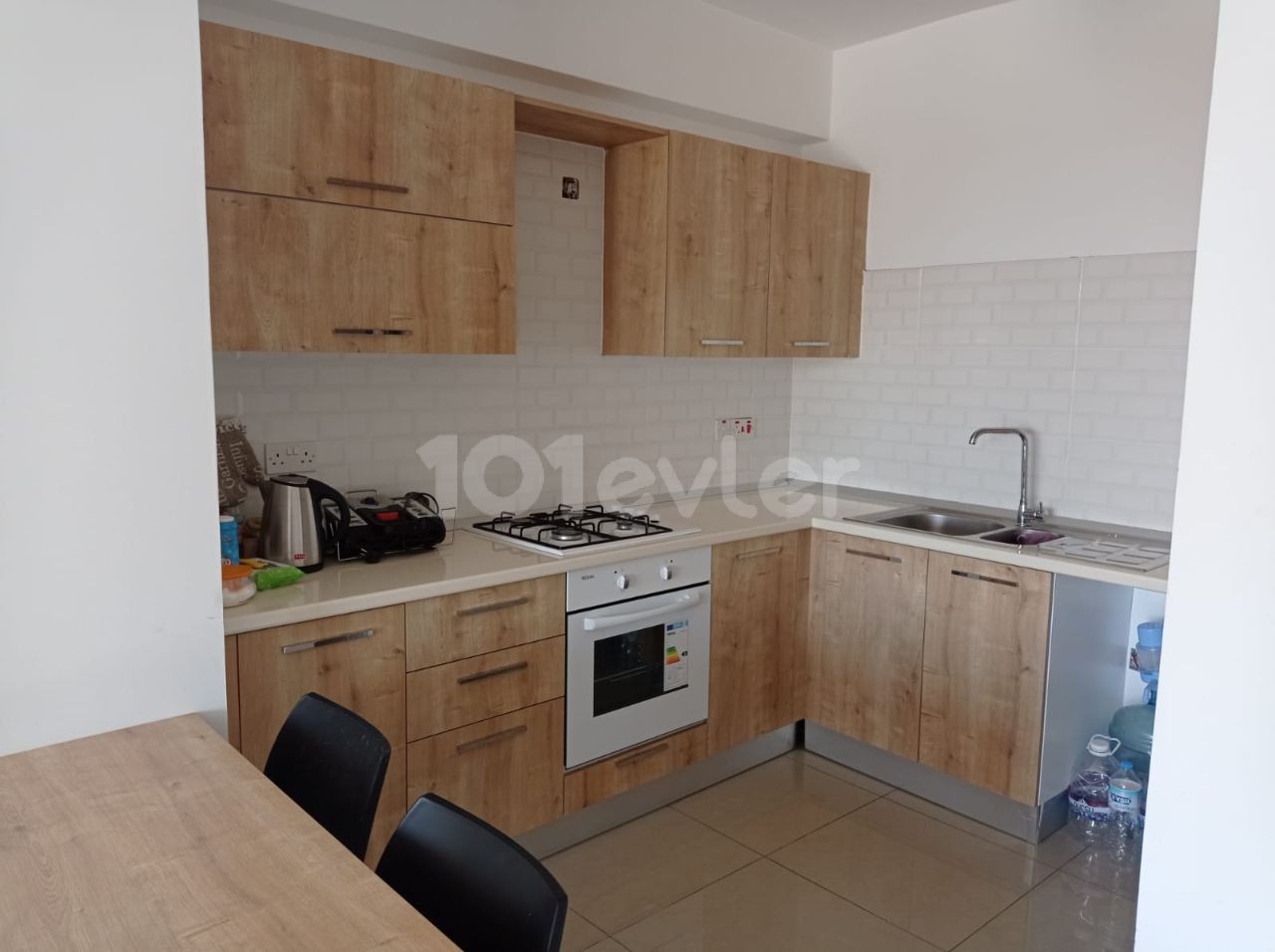 Fully furnished 2 + 1 apartment for rent in Gönyeli central location. (It will be available on March 6.)