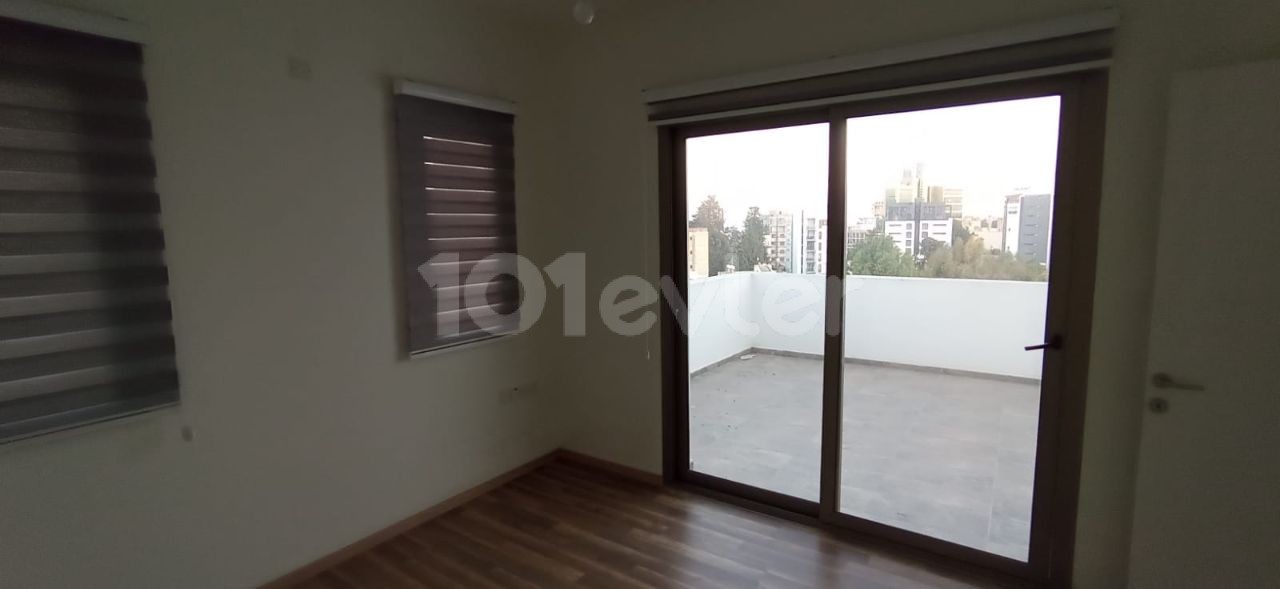 Stylishly designed in a central location in Yenişehir region, 2+1 furnished penthouse with unique views. 