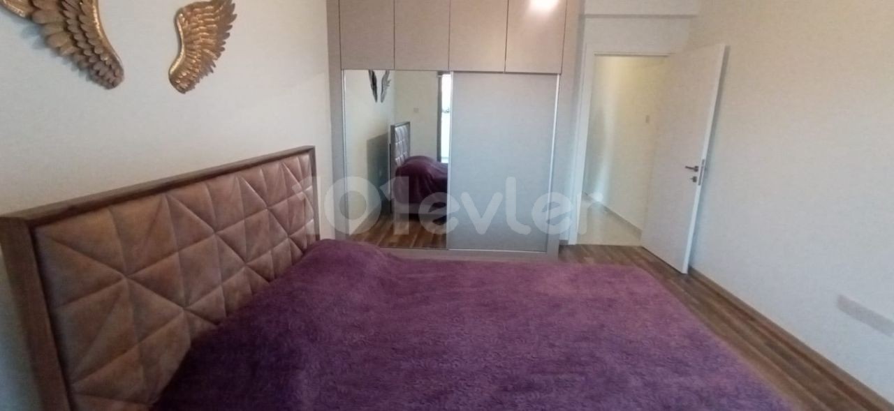 Stylishly designed 2+1 furnished penthouse with unique views in a central location in Yenisehir. £600