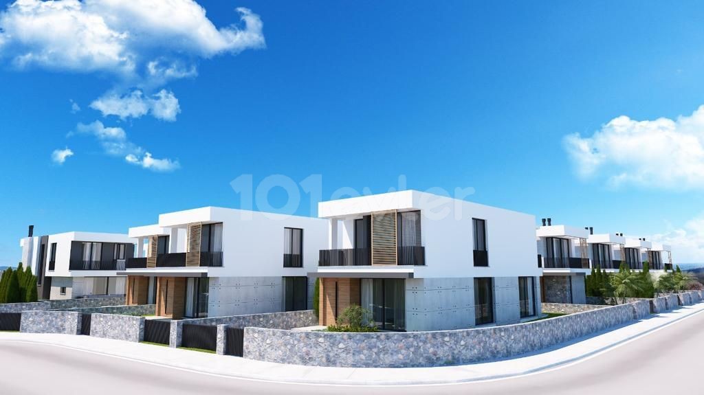 10 MINUTES TO KYRENIA AND 5 MINUTES TO NICOSIA (3+1) 210M2 LARGE AND SPACIOUS DETACHED VILLA WITH ENSUIT FOR SALE