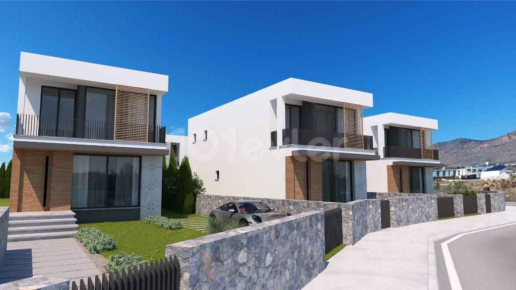 10 MINUTES TO KYRENIA AND 5 MINUTES TO NICOSIA (3+1) 210M2 LARGE AND SPACIOUS DETACHED VILLA WITH ENSUIT FOR SALE