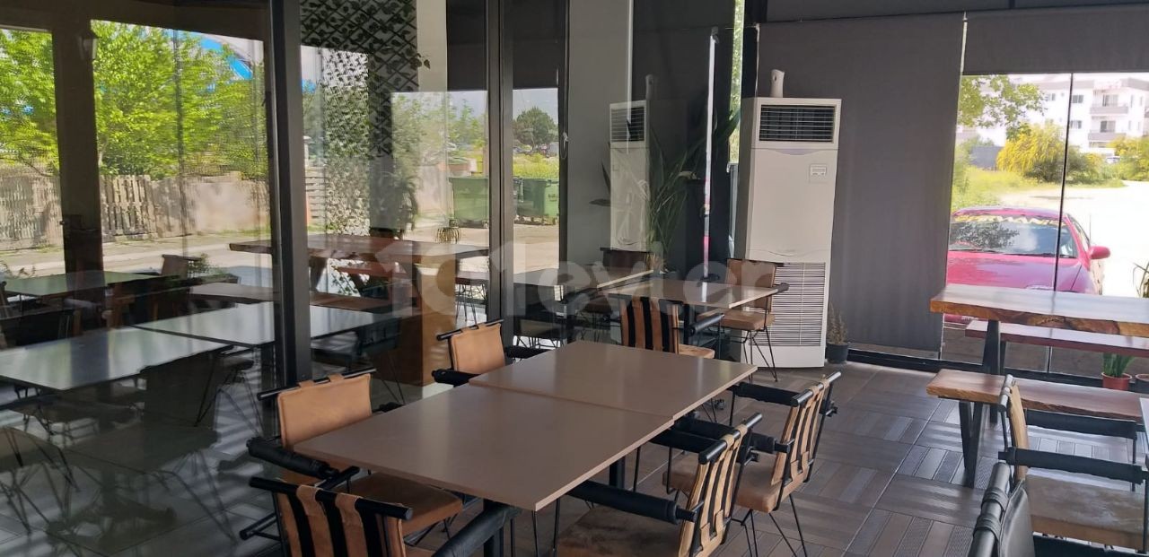 Göçmenköy'de  Devren Satılık Herşey Hazır  Restorant - Cafe