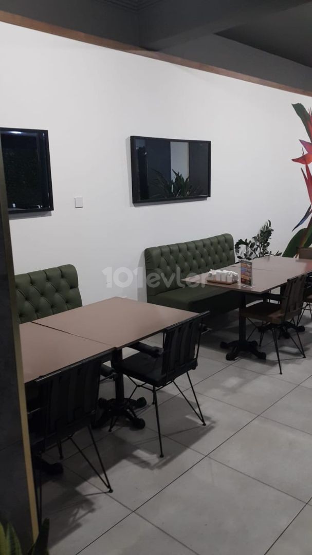 Göçmenköy'de  Devren Satılık Herşey Hazır  Restorant - Cafe