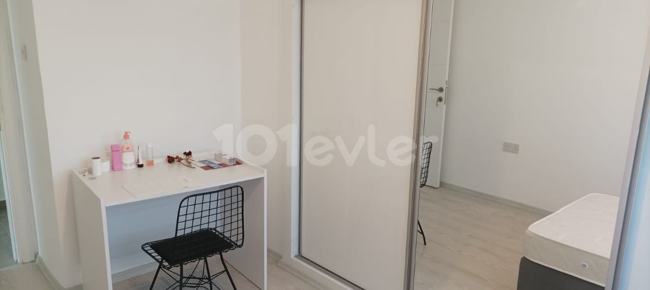 2+1 furnished flat for rent on the school road in Yenişehir region