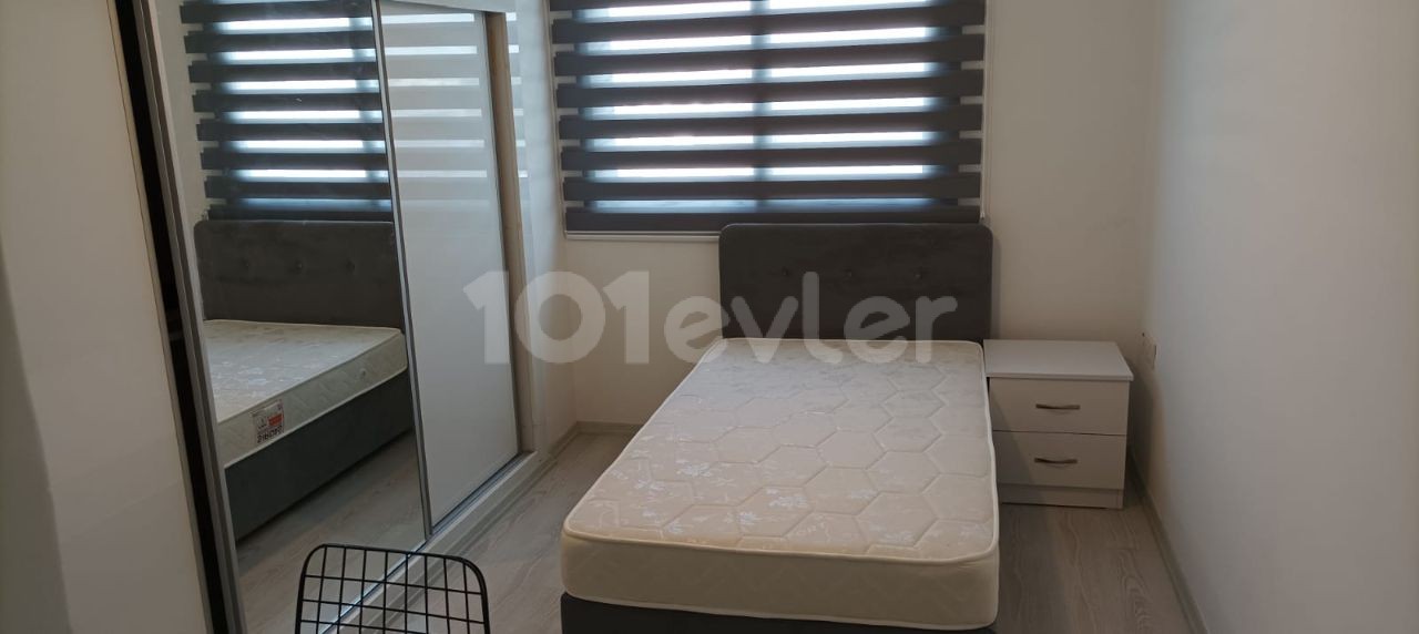 2+1 furnished flat for rent on the school road in Yenişehir region