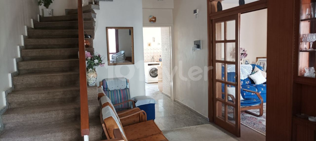 Opportunity Twin Villa in the Most Decent Area of Nicosia Yenikent, Offering 170 M2 Front and Back Garden Usage Area, Only 2 Minutes Walking Distance to Democracy Park