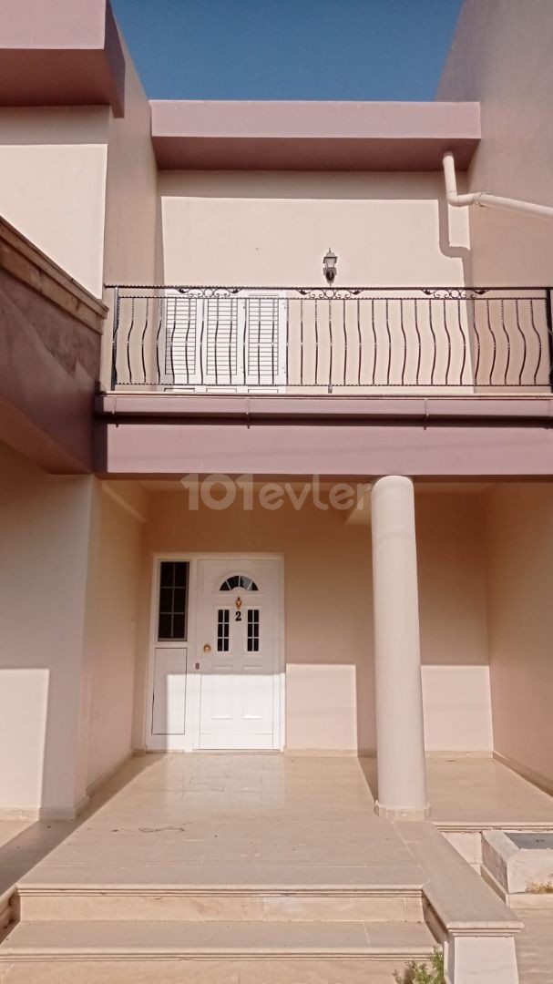 LARGE AND SPACIOUS (3+1) 150 M2 DUPLEX TWIN VILLA FOR RENT WITH GARDEN AND FIREPLACE IN A PERFECT LOCATION IN GÖNYELİ BAM AREA