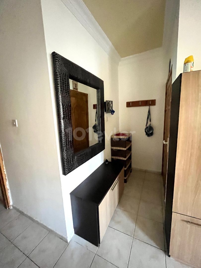 CENTRAL KYRENIA , SPECIOUS GARDEN FLAT 3+1, 135M2, OPPOSITE GREEN AREA , WELL LOOKED AFTER , CLOSE TO ALL AMENITIES 