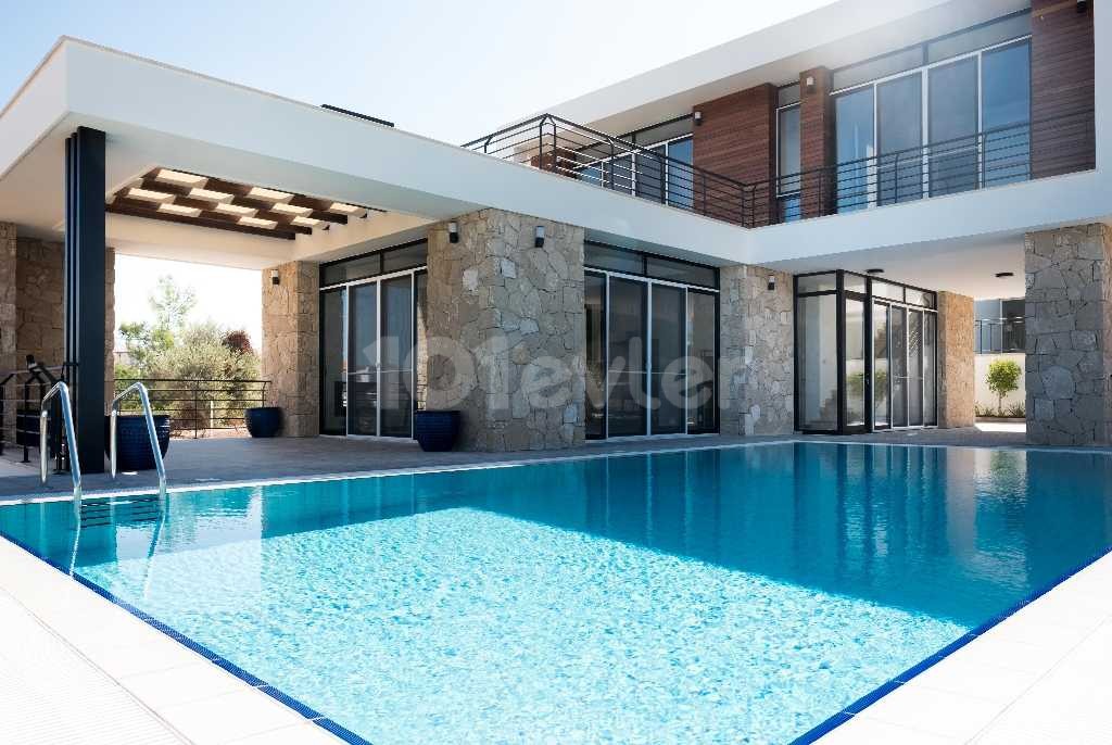 3 + 1 220m2 moderne villa zum Verkauf in Kyrenia Esentepe ** 