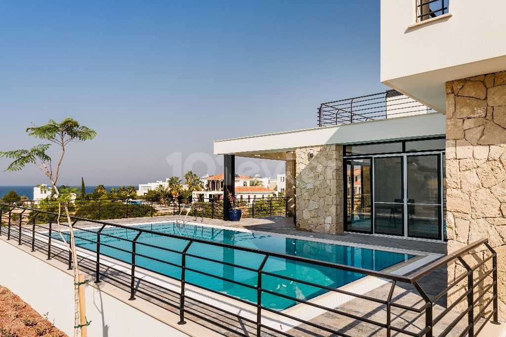 3 + 1 220m2 moderne villa zum Verkauf in Kyrenia Esentepe ** 