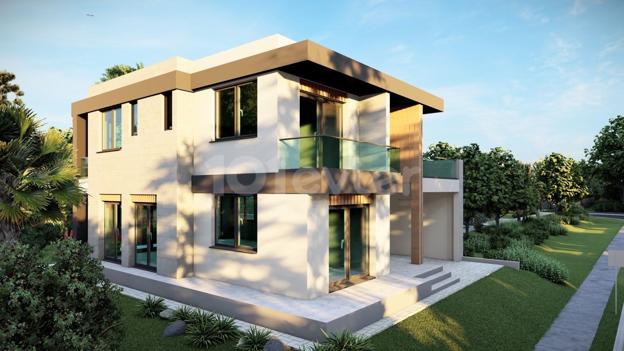 For sale 4+1 villa in the area of Lapta (in the project)