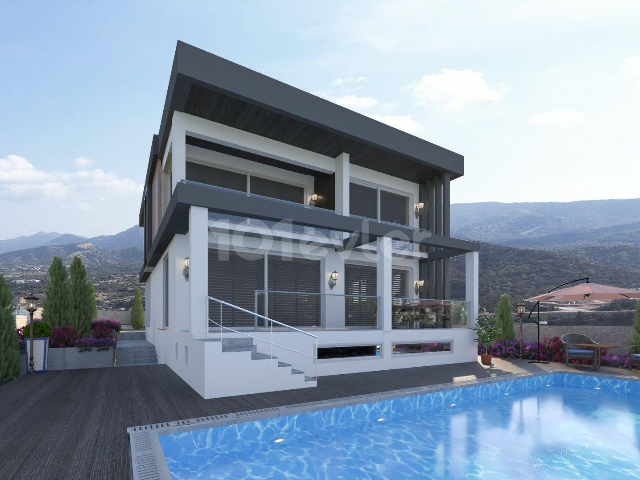 Villa zu verkaufen - Chatalcoi, Kyrenia, Nordzypern