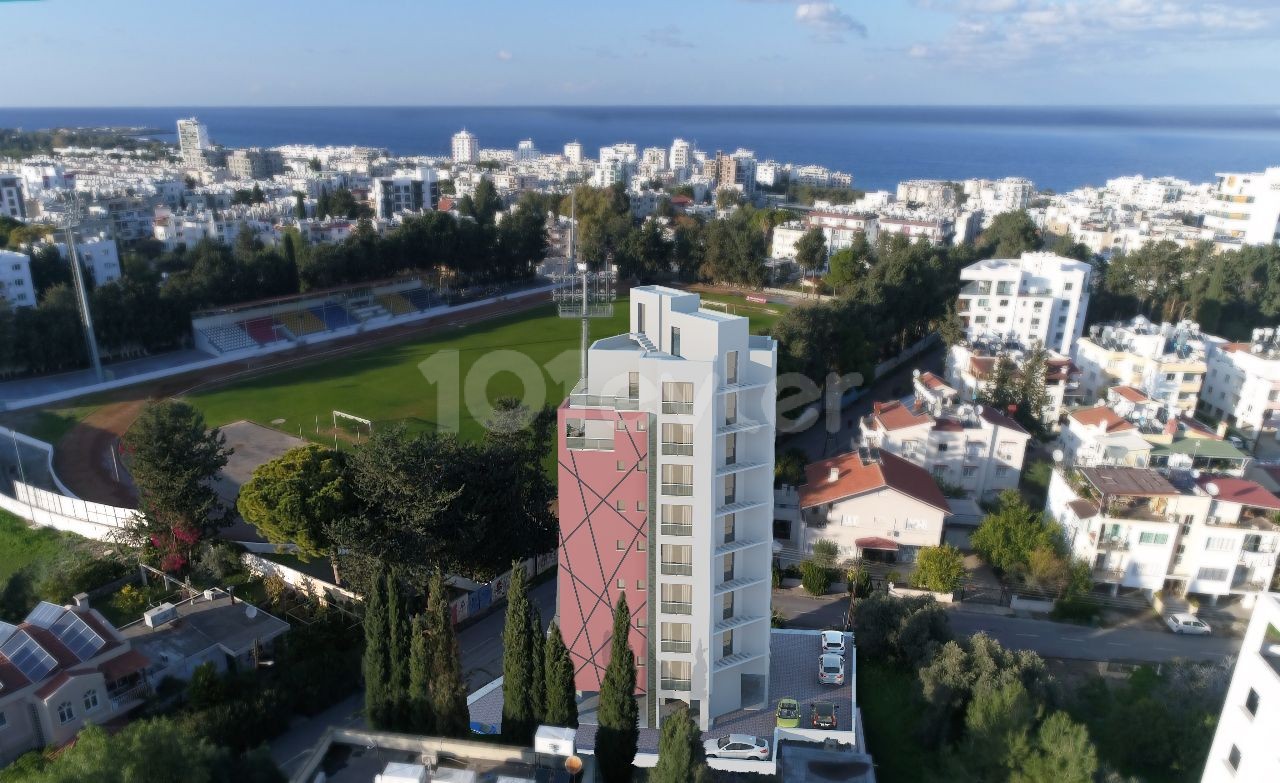 2+1-Wohnung im Zentrum von Kyrenia, im Herzen der Stadt, aber abseits vom Trubel der Stadt