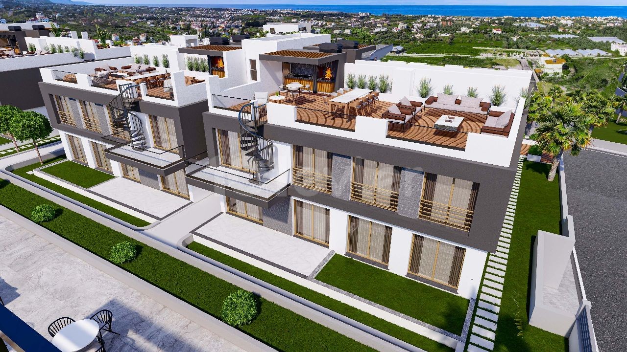 LAPTA  3+1 GARDEN GROUND LEVEL RESİDENCE