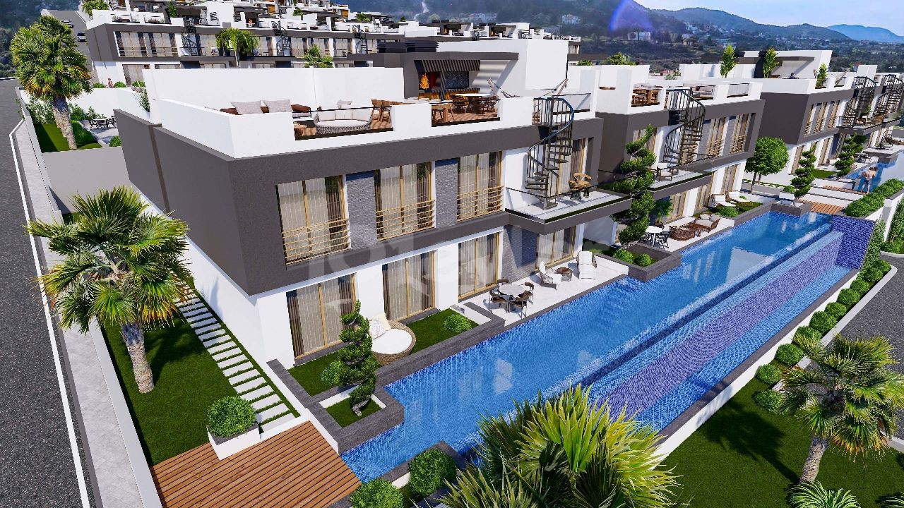 LAPTA  3+1 GARDEN GROUND LEVEL RESİDENCE