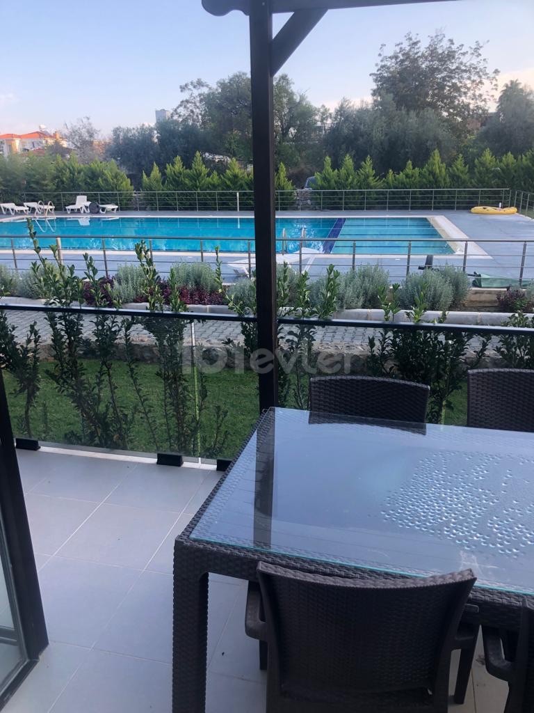 Alsancak 2+1 flat for sale with shared pool