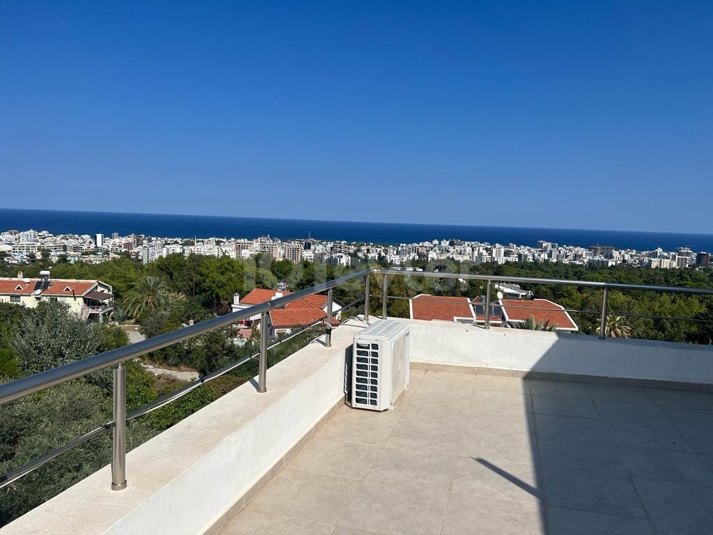 3+1 Villa zu vermieten mit Gemeinschaftspool in der Nähe des Zentrums von Kyrenia, Ciklosa
