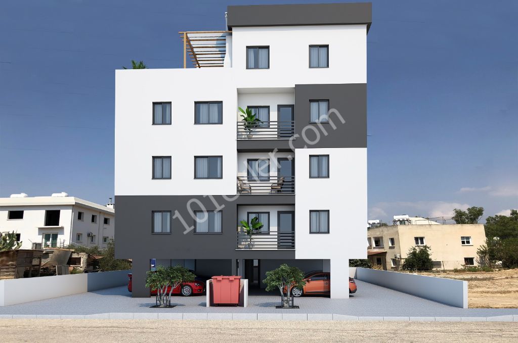 Lefkoşa Ortaköy Bölgesinde Satılık 2+1 Penthouse