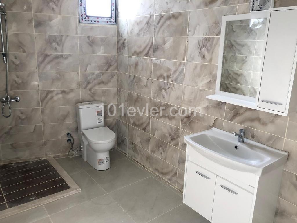 Lefkoşa Taşkınköyde Kiralık Eşyasız Sıfır 2+1 Daire