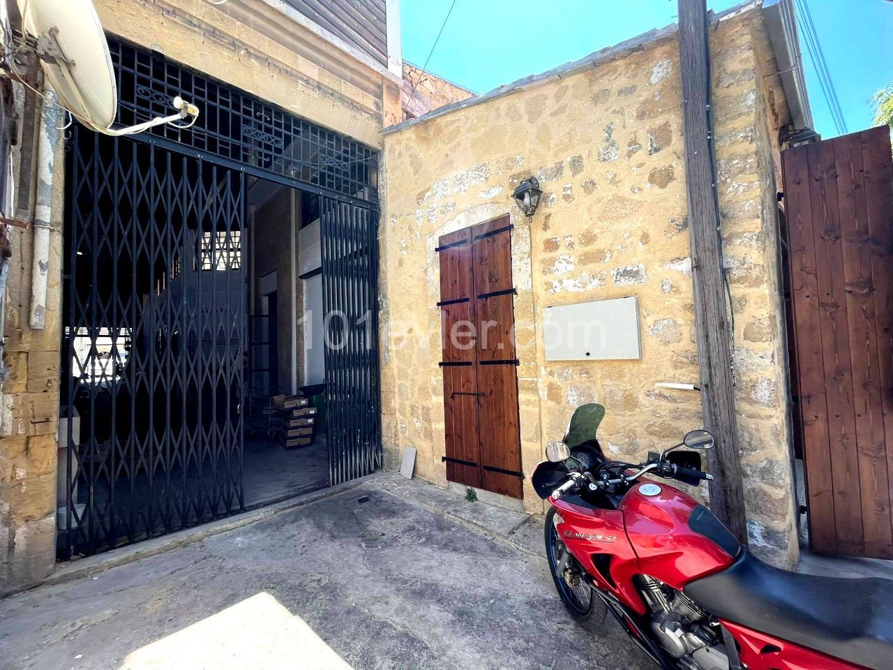 Right next to Bandabulya and Bedesten in Nicosia Walled City, a SHOP FOR RENT suitable for being a Bar and Cafe!