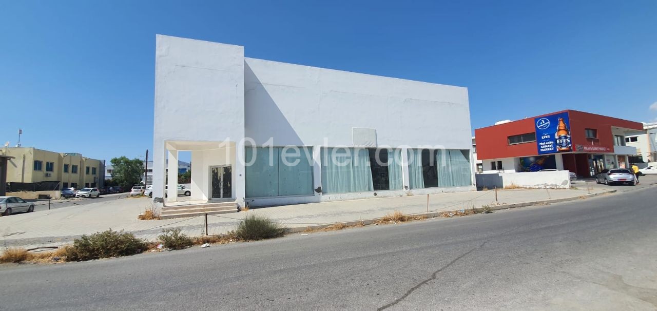 1200 m2 Two-Storey Warehouse for Rent On a Corner in Nicosia Industrial Zone ** 