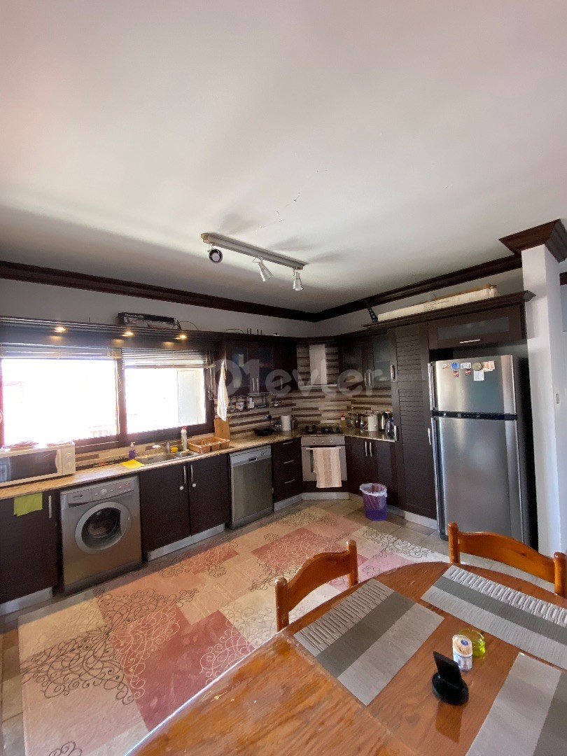 A Very Spacious Apartment for Sale with 3 + 2 Full Belongings in a Double Room with a Nicosia Mansion ** 