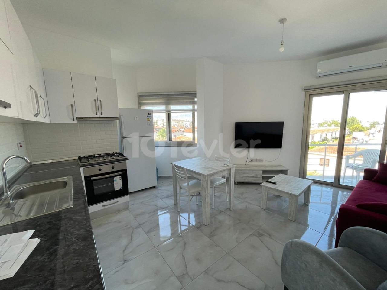 A Fully Furnished Apartment FOR RENT in Yenikent, Very Close to the Main Street and Stops! ** 