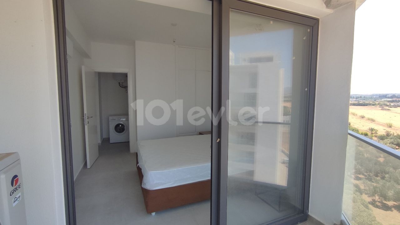 1+1 Turkish Kochanli Apartment with Sea and Mountain Views in Lefke Gaziveren Area Furnished **  ** 