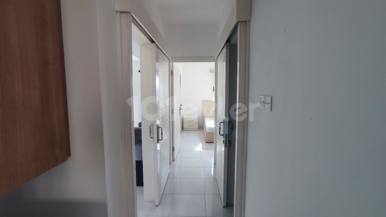 Famagusta / Gülseren Region, Opposite Lemar Mall, 2+1 Furnished Flat with Turkish Title