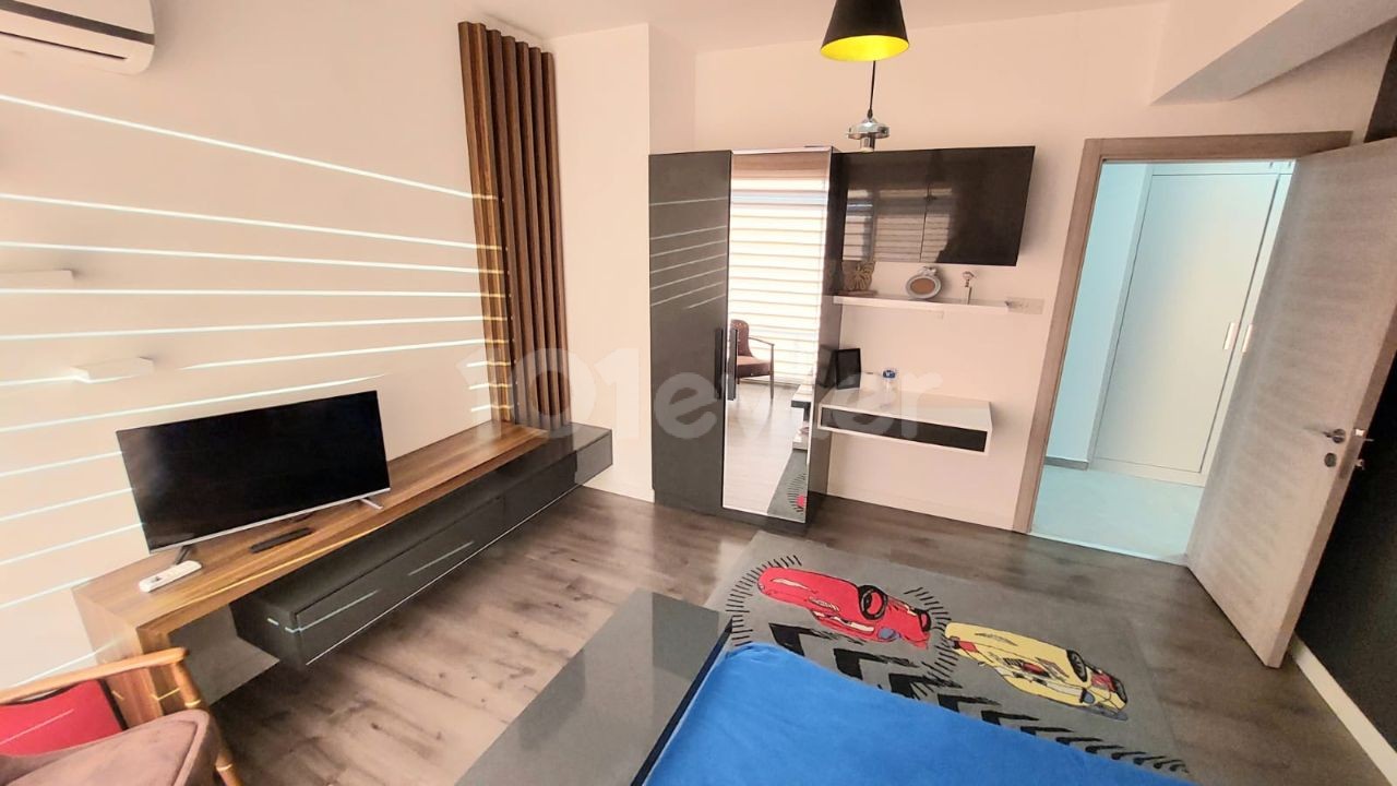 Lefkoşa Demirhan Bölgesinde Satılık Ful Eşyalı Daire 