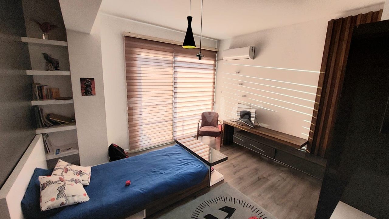 Lefkoşa Demirhan Bölgesinde Satılık Ful Eşyalı Daire 