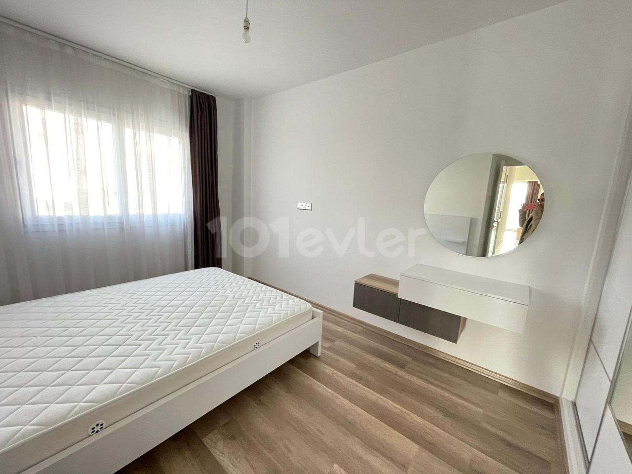 Newly Finished 2+1 Corner Flat FOR SALE with White Furnishings, Walking Distance to the Bus Stop in Gönyeli!