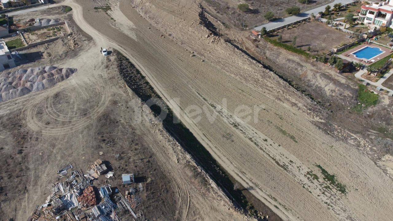 Gönyeli Aşıklar Tepesinde  Parselasyona Başlanmış Türk Malı Arsalar 