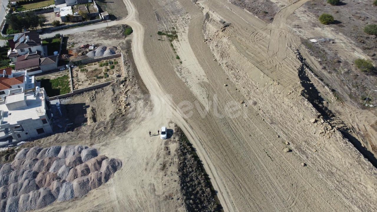 Gönyeli Aşıklar Tepesinde  Parselasyona Başlanmış Türk Malı Arsalar 