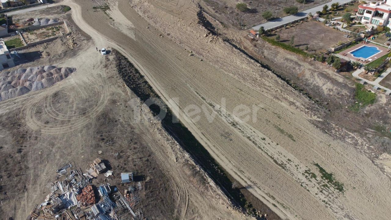 Gönyeli Aşıklar Tepesinde  Parselasyona Başlanmış Türk Malı Arsalar 