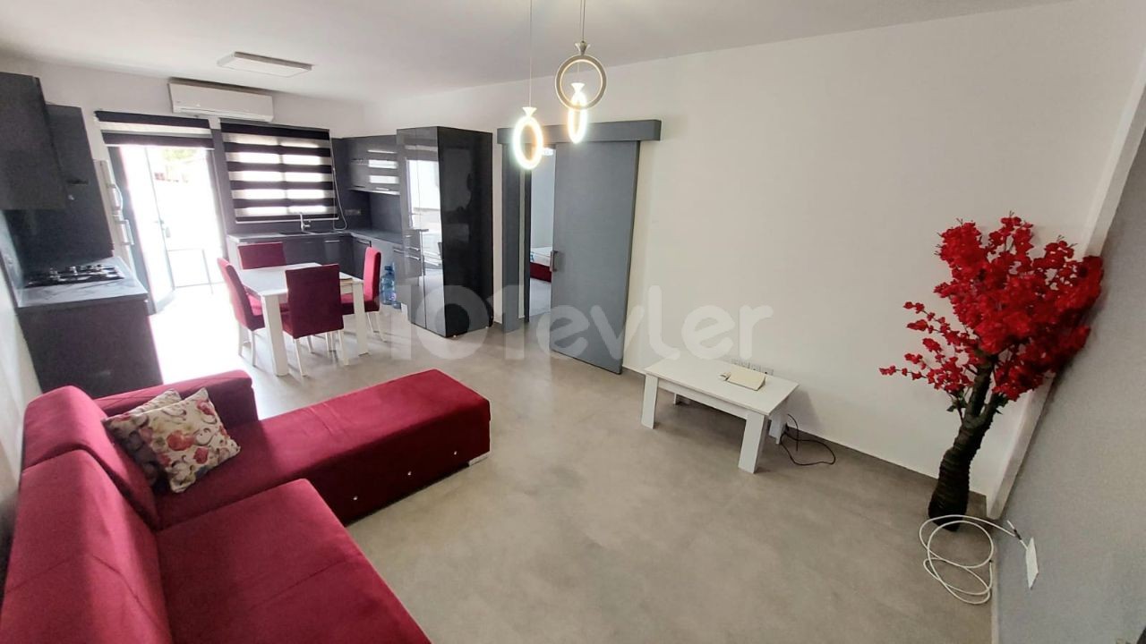 Furnished Ground Floor Apartment For Sale In Nicosia Gonyeli Area  