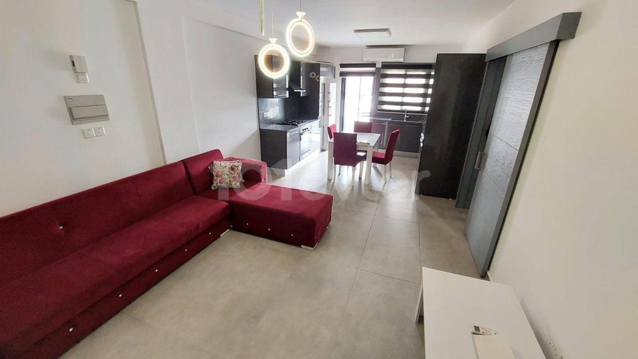 Furnished Ground Floor Apartment For Sale In Nicosia Gonyeli Area  