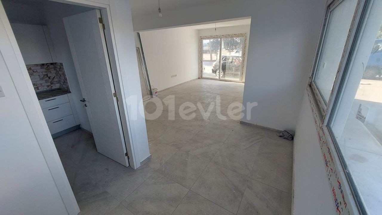 Ground Floor Flat with Commercial Permit for Sale in Nicosia K.Kaymaklı Area