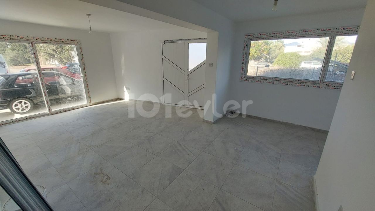 Ground Floor Flat with Commercial Permit for Sale in Nicosia K.Kaymaklı Area