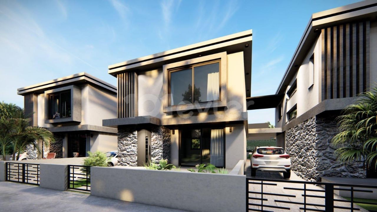 Easy to Access Modern 3 Bedroom Villas FOR SALE in a Decent Area in Nicosia Hamitköy Region!