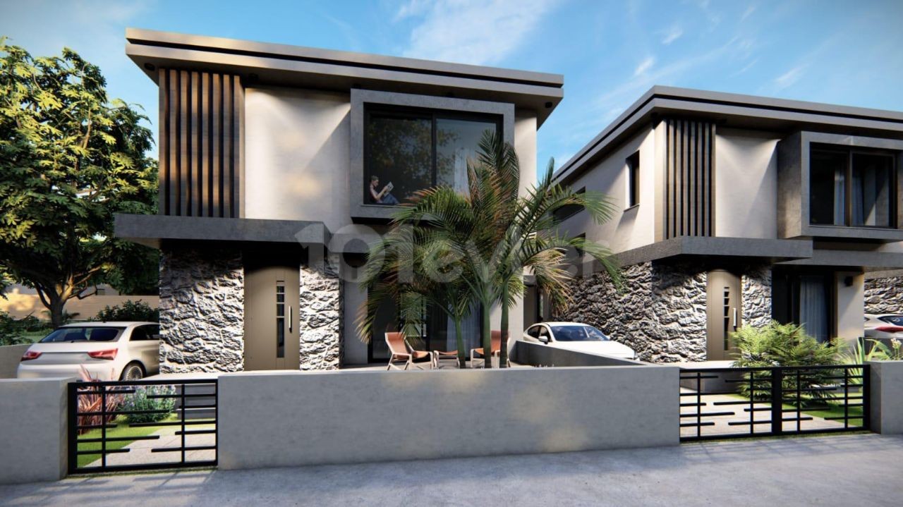 Easy to Access Modern 3 Bedroom Villas FOR SALE in a Decent Area in Nicosia Hamitköy Region!