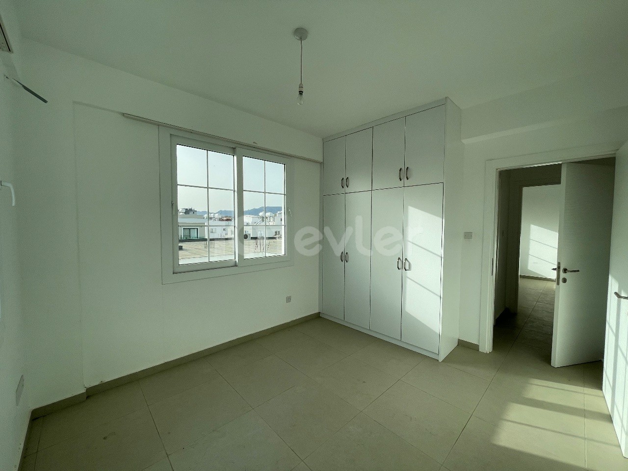 2+1 Unfurnished 2+1 Flat with Large Square Meter in Gönyeli