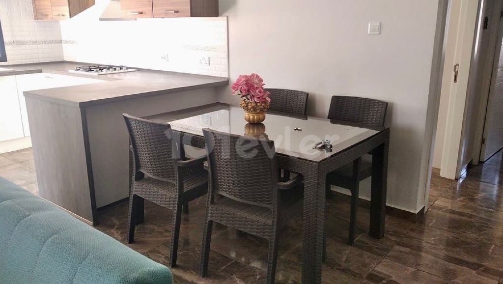 K.KAYMAKLI Bölgesinde 2+1 Full Eşyalı Kiralık PENTHOUSE DAİRE 