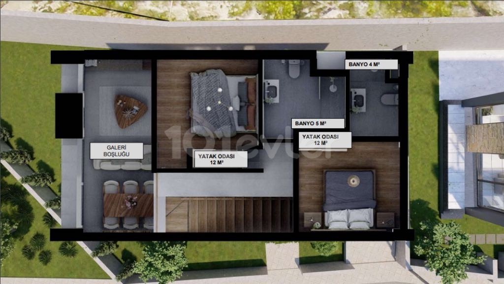 12 Villa Project in Girne Karaağaç Region