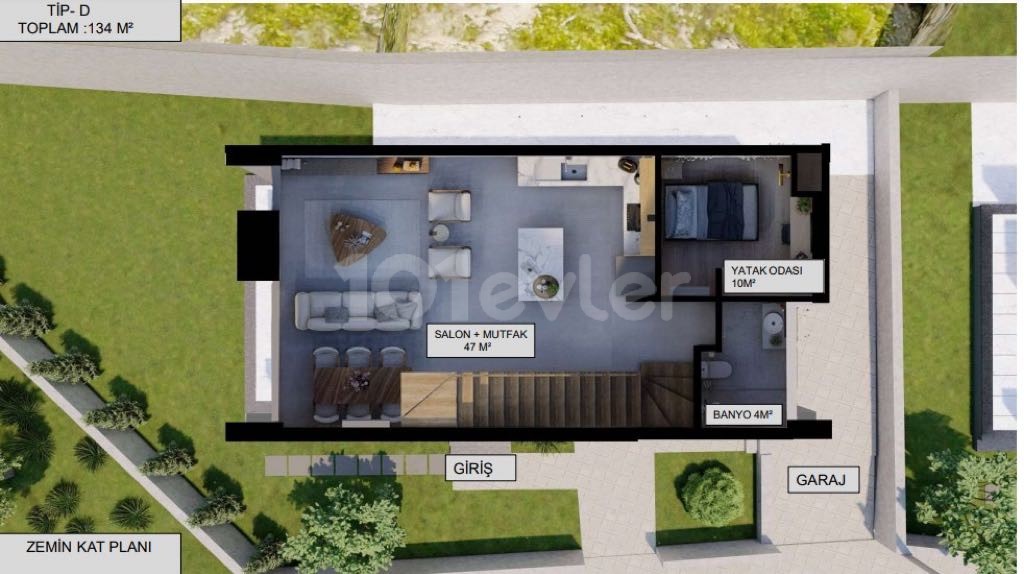 12 Villa Project in Girne Karaağaç Region