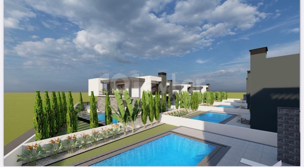 Luxury Villas with Private Pool in Karaoğlan Region