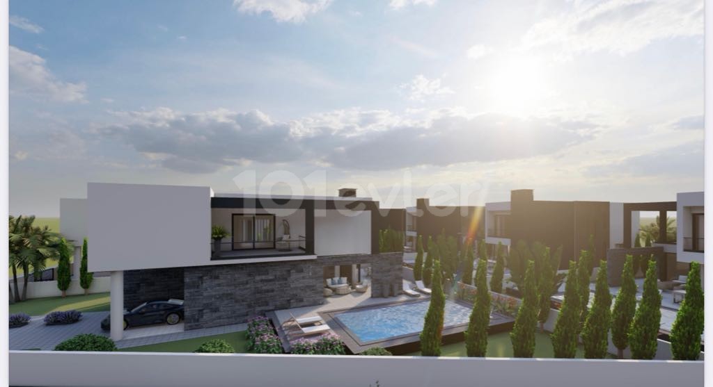 Luxury Villas with Private Pool in Karaoğlan Region