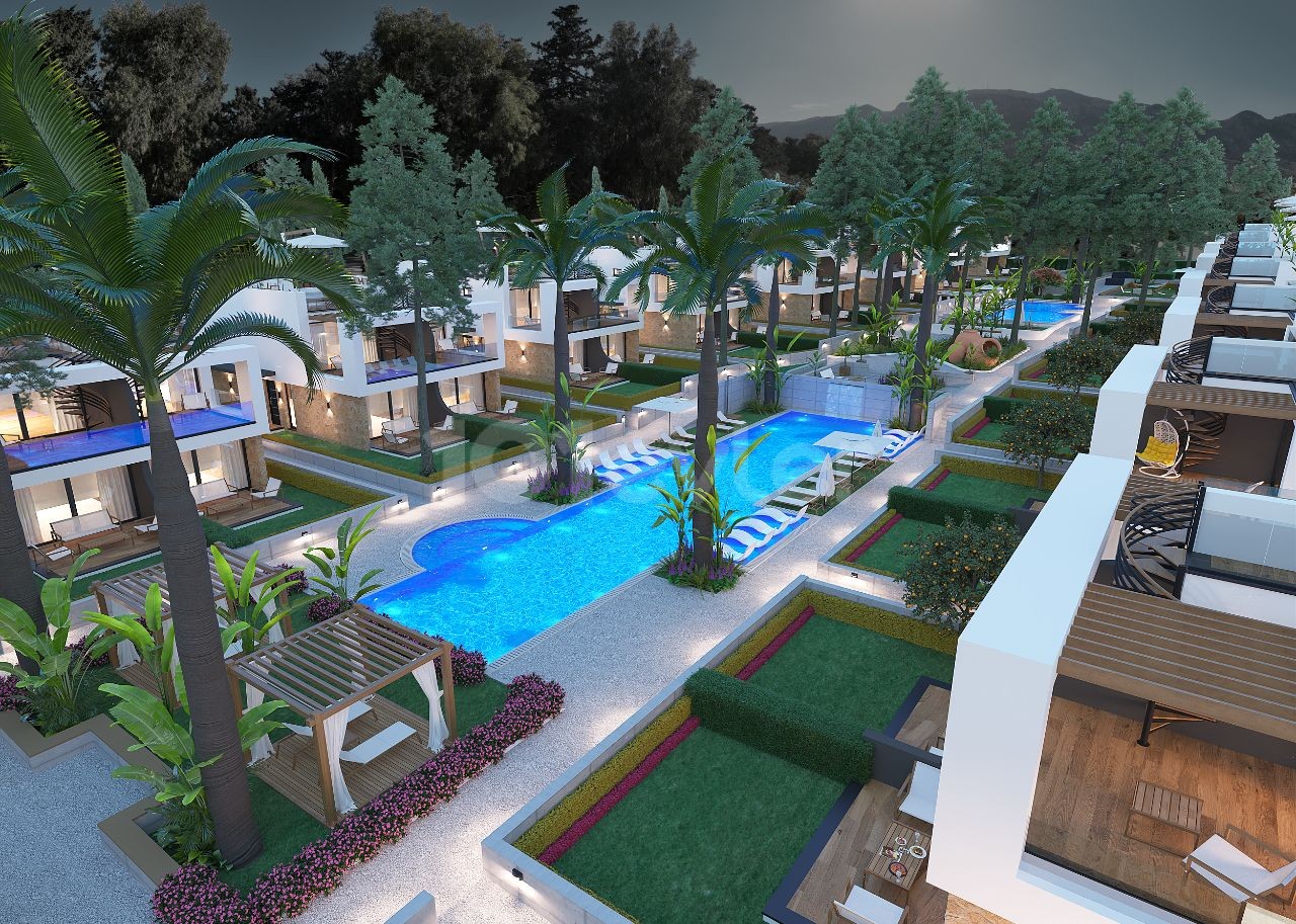 A Magnificent 2+1 Villa Project in Kyrenia Lapta Region